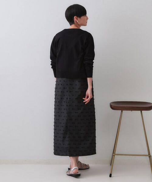 OPAQUE.CLIP / オペーク ドット クリップ カーディガン・ボレロ | ショートニットカーディガン【UV/洗濯機洗い可】 | 詳細7