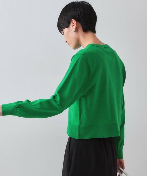 OPAQUE.CLIP / オペーク ドット クリップ カーディガン・ボレロ | ショートニットカーディガン【UV/洗濯機洗い可】 | 詳細9