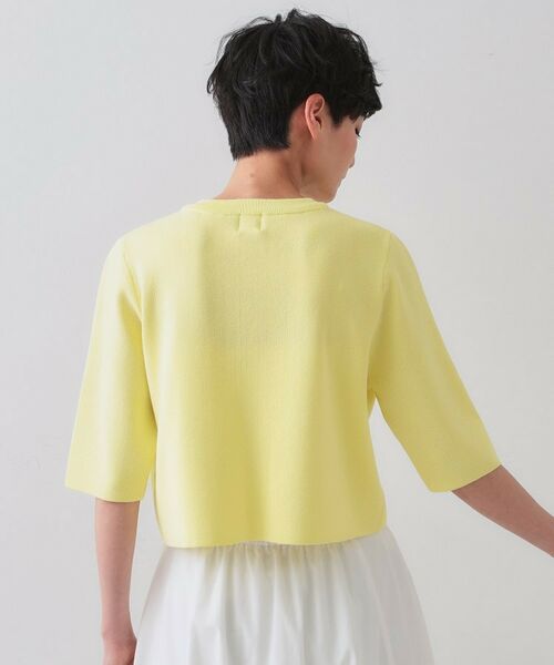 OPAQUE.CLIP / オペーク ドット クリップ カーディガン・ボレロ | ショートニットカーディガン【洗濯機洗い可】 | 詳細15