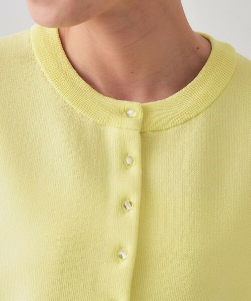 OPAQUE.CLIP / オペーク ドット クリップ カーディガン・ボレロ | ショートニットカーディガン【洗濯機洗い可】 | 詳細16