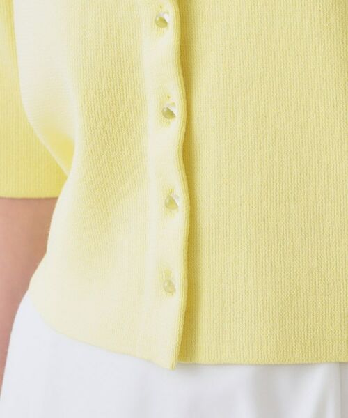 OPAQUE.CLIP / オペーク ドット クリップ カーディガン・ボレロ | ショートニットカーディガン【洗濯機洗い可】 | 詳細18