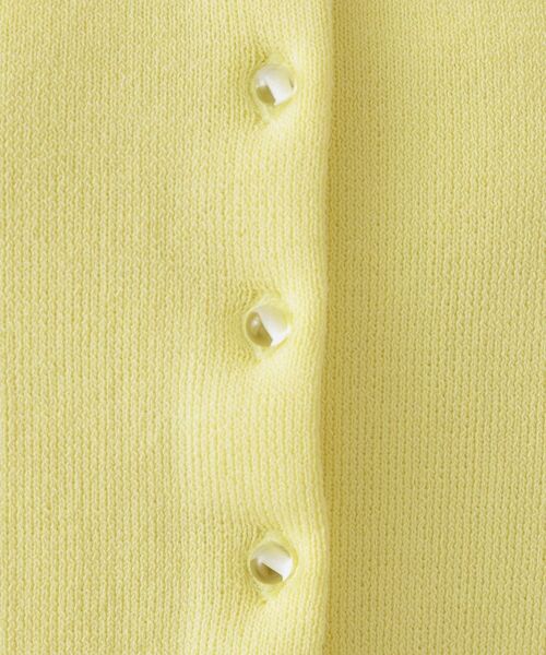OPAQUE.CLIP / オペーク ドット クリップ カーディガン・ボレロ | ショートニットカーディガン【洗濯機洗い可】 | 詳細19