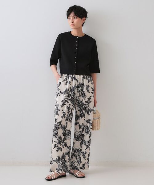 OPAQUE.CLIP / オペーク ドット クリップ カーディガン・ボレロ | ショートニットカーディガン【洗濯機洗い可】 | 詳細2