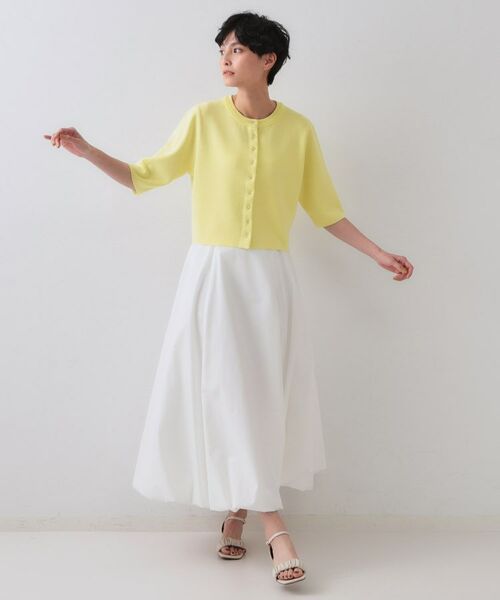 OPAQUE.CLIP / オペーク ドット クリップ カーディガン・ボレロ | ショートニットカーディガン【洗濯機洗い可】 | 詳細6