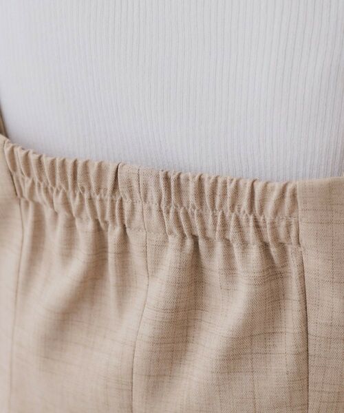 OPAQUE.CLIP / オペーク ドット クリップ ベスト | メランジビスチェ風ジレ/セットアップ対応可【洗濯機洗い可】 | 詳細17