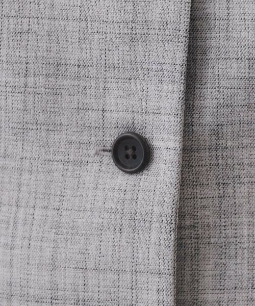 OPAQUE.CLIP / オペーク ドット クリップ ベスト | メランジビスチェ風ジレ/セットアップ対応可【洗濯機洗い可】 | 詳細5