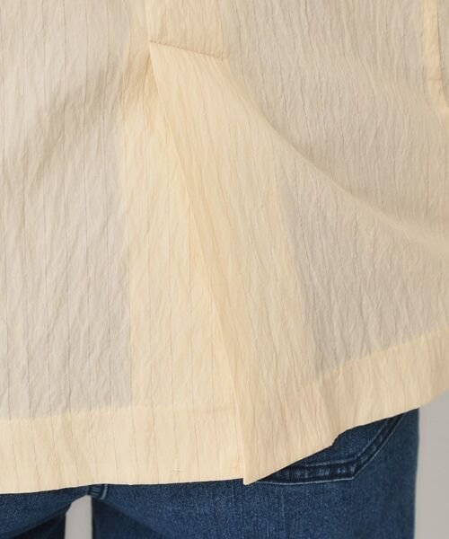 OPAQUE.CLIP / オペーク ドット クリップ テーラードジャケット | シアーストライプテーラードジャケット【洗濯機洗い可】 | 詳細17