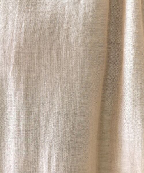 OPAQUE.CLIP / オペーク ドット クリップ ミニ丈・ひざ丈ワンピース | シアーシャツワンピース【洗濯機洗い可】 | 詳細9