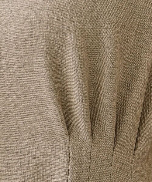 OPAQUE.CLIP / オペーク ドット クリップ ロング・マキシ丈ワンピース | ピンタックフィット&フレアワンピース【洗濯機洗い可】 | 詳細10