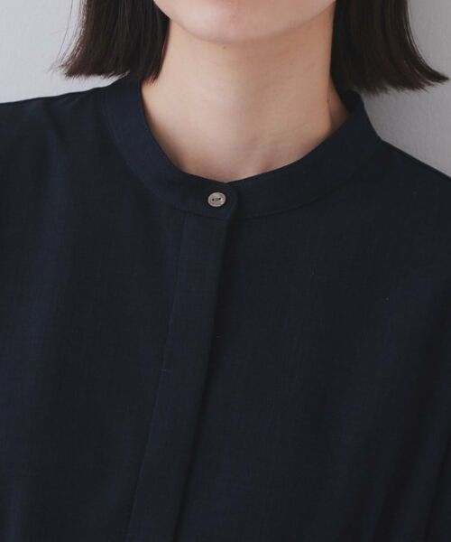 OPAQUE.CLIP / オペーク ドット クリップ ロング・マキシ丈ワンピース | ピンタックフィット&フレアワンピース【洗濯機洗い可】 | 詳細18