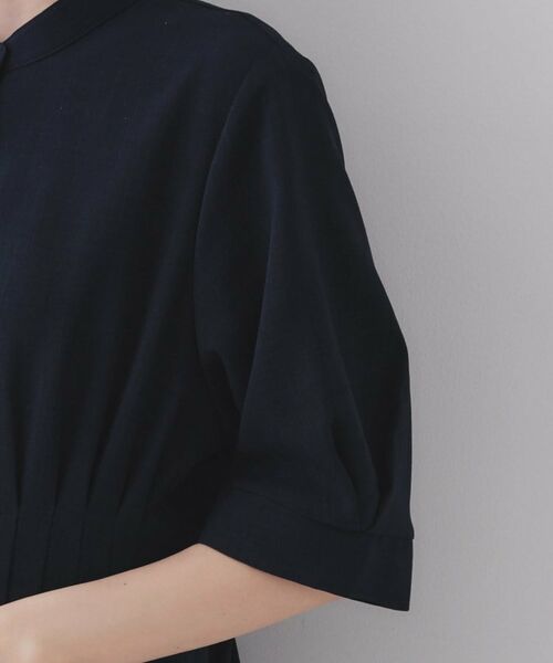 OPAQUE.CLIP / オペーク ドット クリップ ロング・マキシ丈ワンピース | ピンタックフィット&フレアワンピース【洗濯機洗い可】 | 詳細19