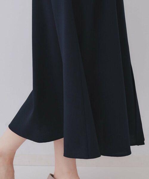 OPAQUE.CLIP / オペーク ドット クリップ ロング・マキシ丈ワンピース | ピンタックフィット&フレアワンピース【洗濯機洗い可】 | 詳細21