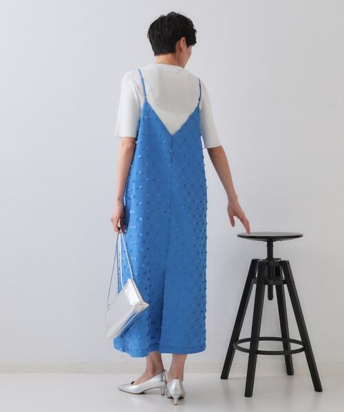 OPAQUE.CLIP / オペーク ドット クリップ ワンピース | リボンジャカードキャミワンピース【洗濯機洗い可】 | 詳細7