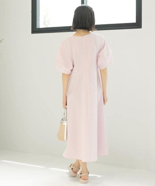 OPAQUE.CLIP / オペーク ドット クリップ ロング・マキシ丈ワンピース | サッカーストライプワンピース【吸水速乾/イージーアイロン/洗濯機洗い可】 | 詳細13