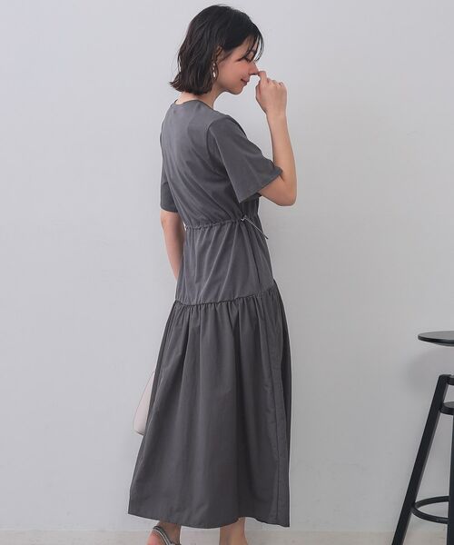 OPAQUE.CLIP / オペーク ドット クリップ ロング・マキシ丈ワンピース | フィット＆フレアドッキングワンピース【洗濯機洗い可】 | 詳細1