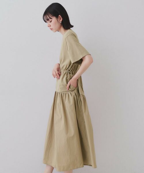 OPAQUE.CLIP / オペーク ドット クリップ ロング・マキシ丈ワンピース | フィット＆フレアドッキングワンピース【洗濯機洗い可】 | 詳細9