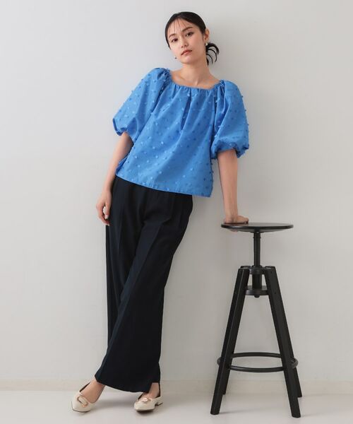 OPAQUE.CLIP / オペーク ドット クリップ パンツ | タックワイドパンツ/セットアップ対応【洗濯機洗い可】 | 詳細10