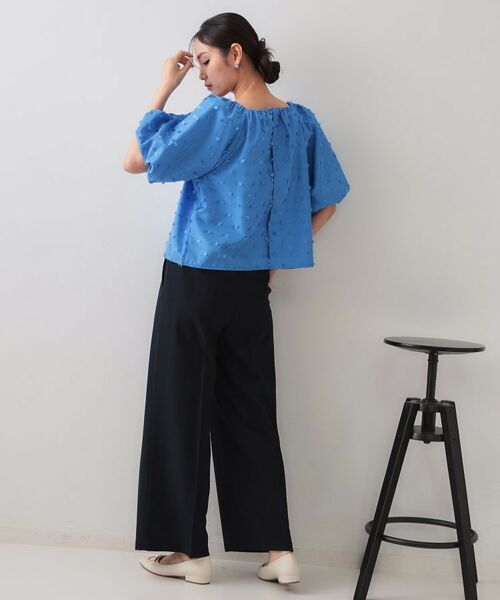 OPAQUE.CLIP / オペーク ドット クリップ パンツ | タックワイドパンツ/セットアップ対応【洗濯機洗い可】 | 詳細11