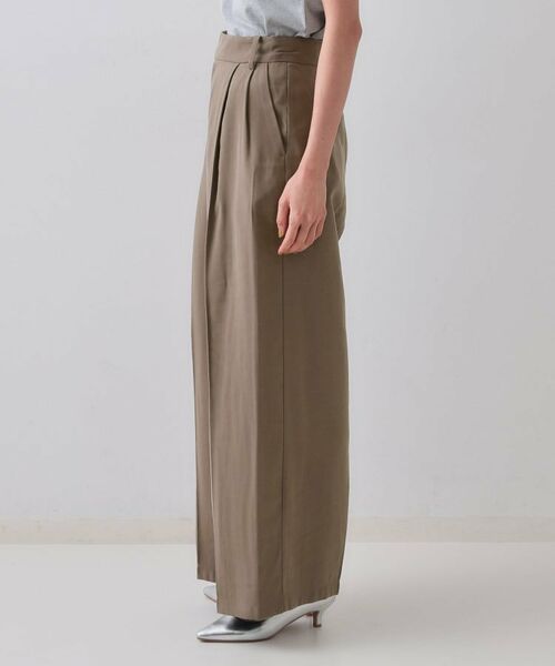 OPAQUE.CLIP / オペーク ドット クリップ パンツ | タックワイドパンツ/セットアップ対応【洗濯機洗い可】 | 詳細14