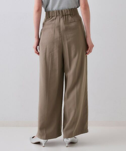 OPAQUE.CLIP / オペーク ドット クリップ パンツ | タックワイドパンツ/セットアップ対応【洗濯機洗い可】 | 詳細15