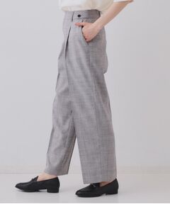 OPAQUE.CLIP / オペーク ドット クリップ パンツ | メランジワイドパンツ/セットアップ対応可【洗濯機洗い可】