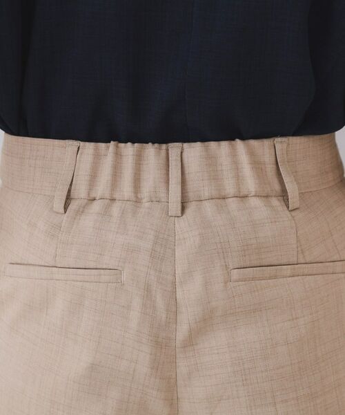 OPAQUE.CLIP / オペーク ドット クリップ パンツ | メランジワイドパンツ/セットアップ対応可【洗濯機洗い可】 | 詳細14