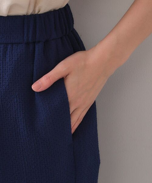 OPAQUE.CLIP / オペーク ドット クリップ パンツ | ストレッチジャカードイージーワイドパンツ/セットアップ対応可【洗濯機洗い可】 | 詳細18