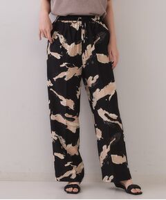 OPAQUE.CLIP / オペーク ドット クリップ パンツ | ぼかしアート柄イージーパンツ【洗濯機洗い可】