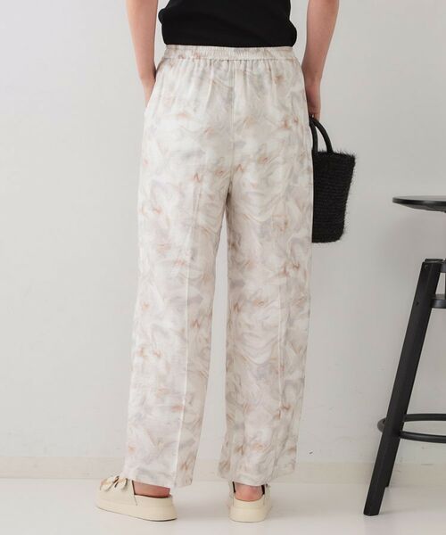 OPAQUE.CLIP / オペーク ドット クリップ パンツ | ぼかしアート柄イージーパンツ【洗濯機洗い可】 | 詳細1