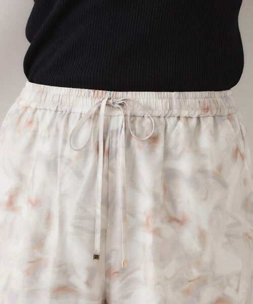 OPAQUE.CLIP / オペーク ドット クリップ パンツ | ぼかしアート柄イージーパンツ【洗濯機洗い可】 | 詳細14