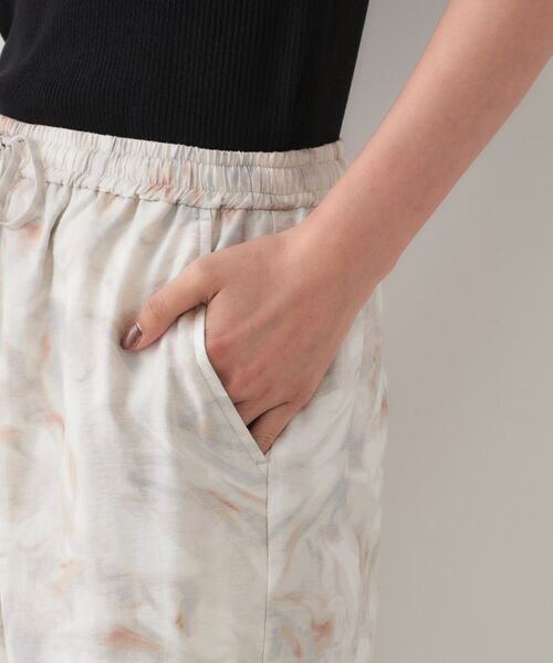 OPAQUE.CLIP / オペーク ドット クリップ パンツ | ぼかしアート柄イージーパンツ【洗濯機洗い可】 | 詳細16