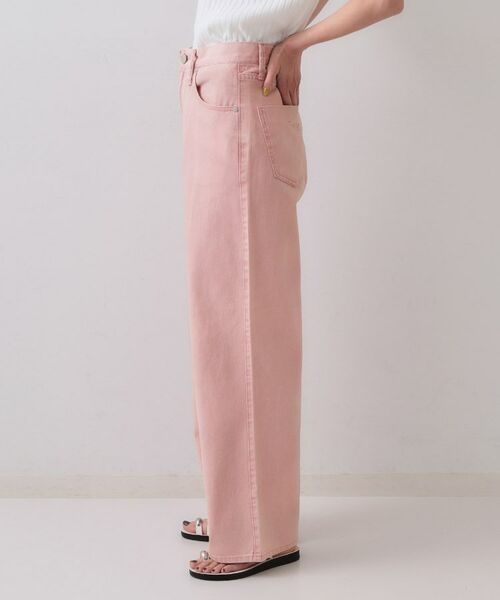 OPAQUE.CLIP / オペーク ドット クリップ デニムパンツ | ワイドストレートカラーデニム【洗濯機洗い可】 | 詳細10