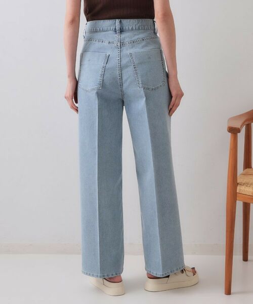 OPAQUE.CLIP / オペーク ドット クリップ デニムパンツ | ストレッチライトオンスワイドデニム【洗濯機洗い可】 | 詳細11