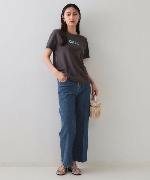 OPAQUE.CLIP / オペーク ドット クリップ デニムパンツ | ストレッチライトオンスワイドデニム【洗濯機洗い可】 | 詳細6