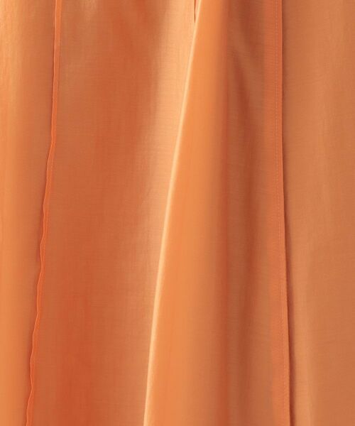 OPAQUE.CLIP / オペーク ドット クリップ ロング・マキシ丈スカート | シアーピンタックフレアスカート【洗濯機洗い可】 | 詳細12