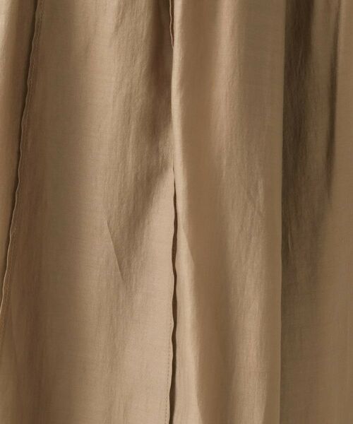 OPAQUE.CLIP / オペーク ドット クリップ ロング・マキシ丈スカート | シアーピンタックフレアスカート【洗濯機洗い可】 | 詳細8