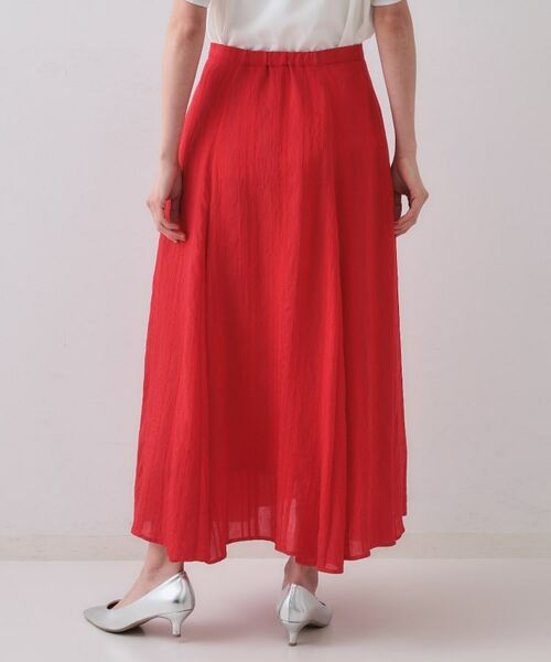 OPAQUE.CLIP / オペーク ドット クリップ ロング・マキシ丈スカート | ランダムストライプフレアスカート | 詳細15