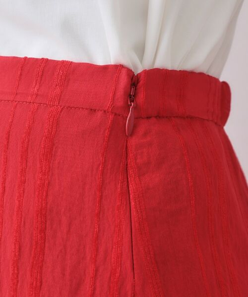 OPAQUE.CLIP / オペーク ドット クリップ ロング・マキシ丈スカート | ランダムストライプフレアスカート | 詳細17