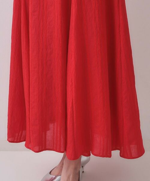 OPAQUE.CLIP / オペーク ドット クリップ ロング・マキシ丈スカート | ランダムストライプフレアスカート | 詳細19