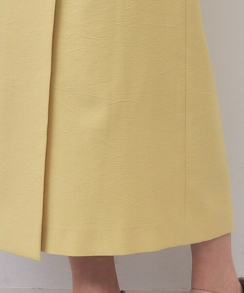 OPAQUE.CLIP / オペーク ドット クリップ ロング・マキシ丈スカート | ラップ風ナロースカート【洗濯機洗い可】 | 詳細16