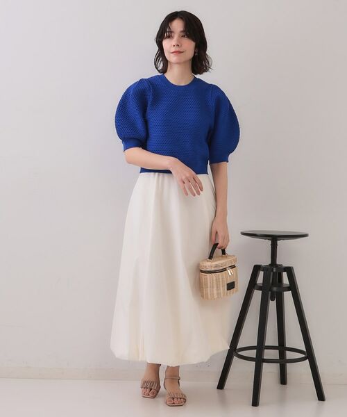OPAQUE.CLIP / オペーク ドット クリップ ロング・マキシ丈スカート | 《Oggi掲載》バルーンスカート【洗濯機洗い可】 | 詳細2