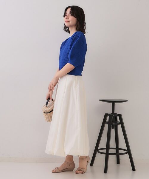 OPAQUE.CLIP / オペーク ドット クリップ ロング・マキシ丈スカート | 《Oggi掲載》バルーンスカート【洗濯機洗い可】 | 詳細3