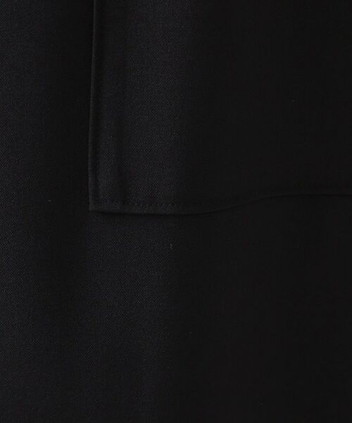 OPAQUE.CLIP / オペーク ドット クリップ ロング・マキシ丈スカート | 《5色展開/S-LLサイズ》リネンライクストレッチタイトスカート【洗濯機洗い可】 | 詳細4