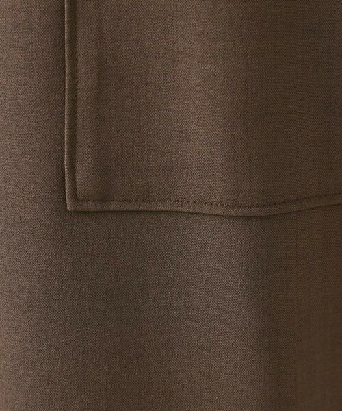 OPAQUE.CLIP / オペーク ドット クリップ ロング・マキシ丈スカート | 《5色展開/S-LLサイズ》リネンライクストレッチタイトスカート【洗濯機洗い可】 | 詳細8