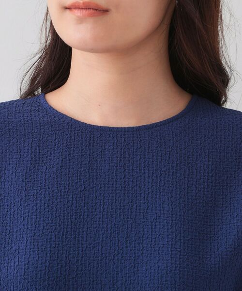 OPAQUE.CLIP / オペーク ドット クリップ シャツ・ブラウス | ストレッチジャカード2WAYリボントップス/セットアップ対応可【洗濯機洗い可】 | 詳細20