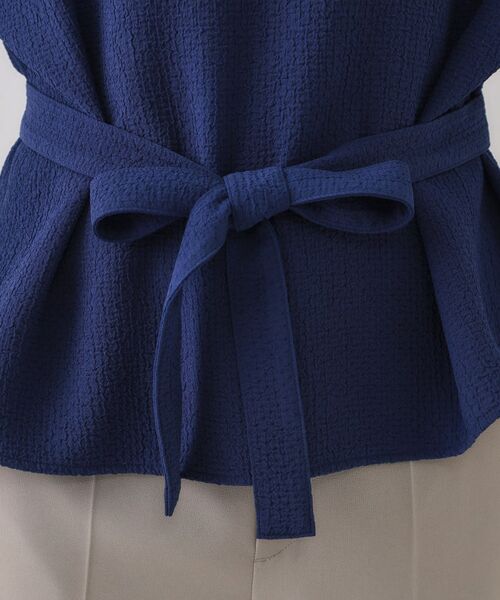 OPAQUE.CLIP / オペーク ドット クリップ シャツ・ブラウス | ストレッチジャカード2WAYリボントップス/セットアップ対応可【洗濯機洗い可】 | 詳細23