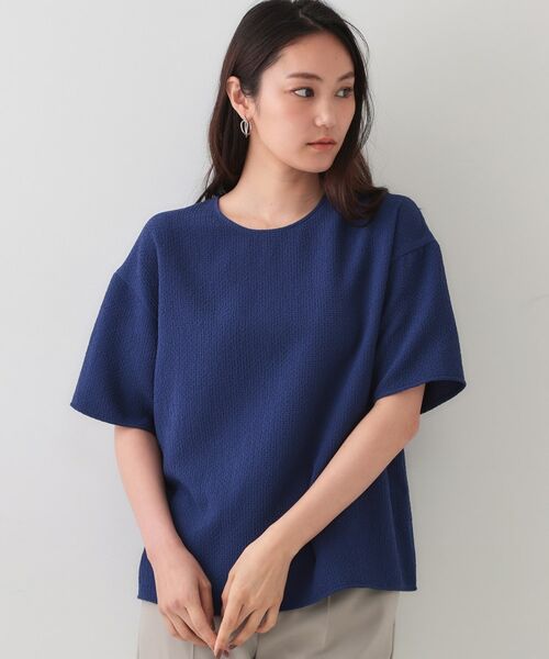 【35％OFF】 ストレッチジャカード2WAYリボントップス/セットアップ対応可 ルームウェア・パジャマ