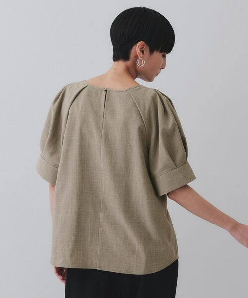 OPAQUE.CLIP / オペーク ドット クリップ シャツ・ブラウス | タックボリュームスリーブブラウス【洗濯機洗い可】 | 詳細15