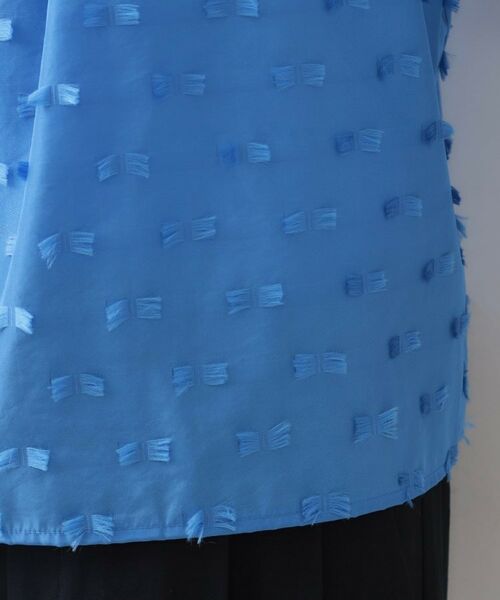 OPAQUE.CLIP / オペーク ドット クリップ シャツ・ブラウス | ジャカードボリュームブラウス【洗濯機洗い可】 | 詳細15