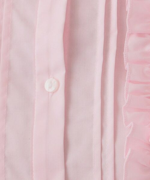 OPAQUE.CLIP / オペーク ドット クリップ シャツ・ブラウス | フリルショートシャツ【洗濯機洗い可】 | 詳細12